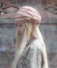 KOOKEESEE Striped Band Beanie (Mint/Pink)