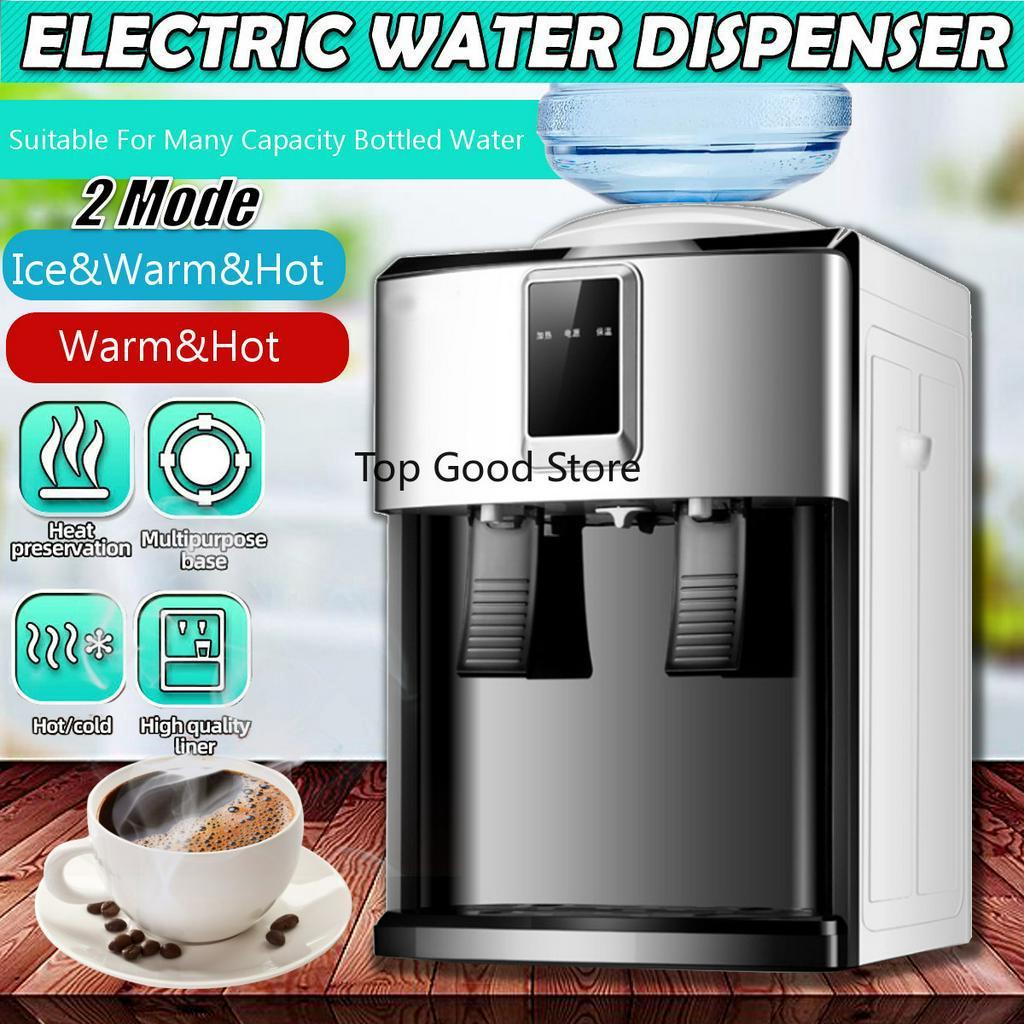 Electric Water Dispenser Desktop Drinking Fountain Warm Water Cooler And Heater Home Office Hostel Coffee Tea Bar Helper 3 in 1