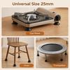 4Pcs Universal Gas Stove Foot Mat Suction Cup Wear-Resistant Gas Stove Non-Slip Pad Replacement Silent Jumping Bed Foot Covers