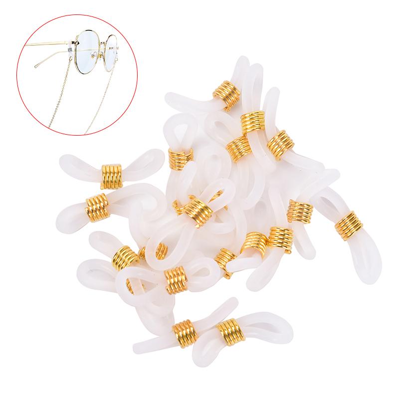 20Pcs Eye Glasses/Spectacle Chain Strap Holder Rubber Loop End Findings Diy