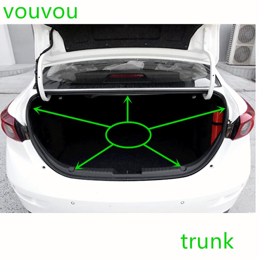 Car door body 68-911 rubber seal for Mazda 3 AXELA BM BN 2014-2018 BM BN trunk