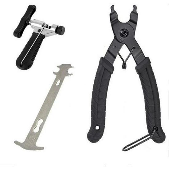 Dağ Bisikleti Zincir Aleti Seti: Kumpas, Pense ve Magic Buckle Pense