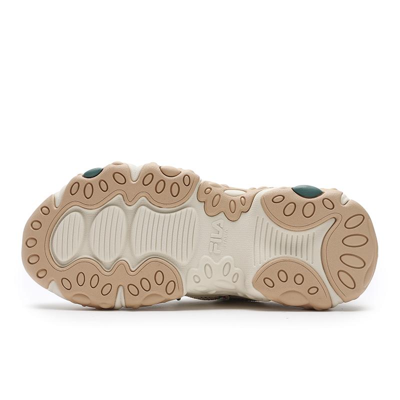 FILA Fluid 6 Cat Paw Low-Top Lifestyle Shoes Women sneaker Cloud-White F12W512103FCC