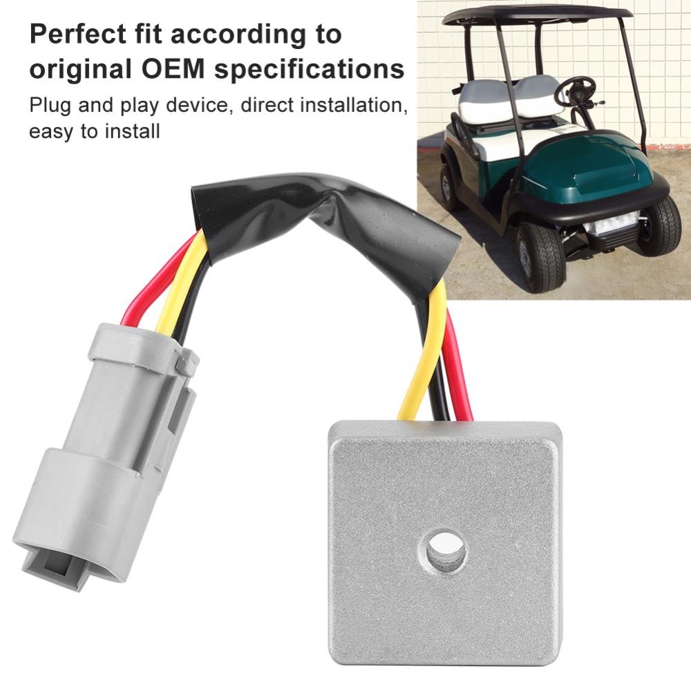 OEM Replacement Gas Golf Cart Voltage Regulator 12V Voltage Regulator For Club Car Golf Cart