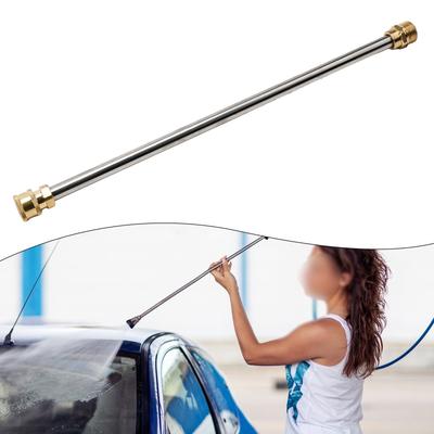 Herramienta Lanza para Hidrolimpiadora Acero Inoxidable Varilla de Extensión Conector 1/4"