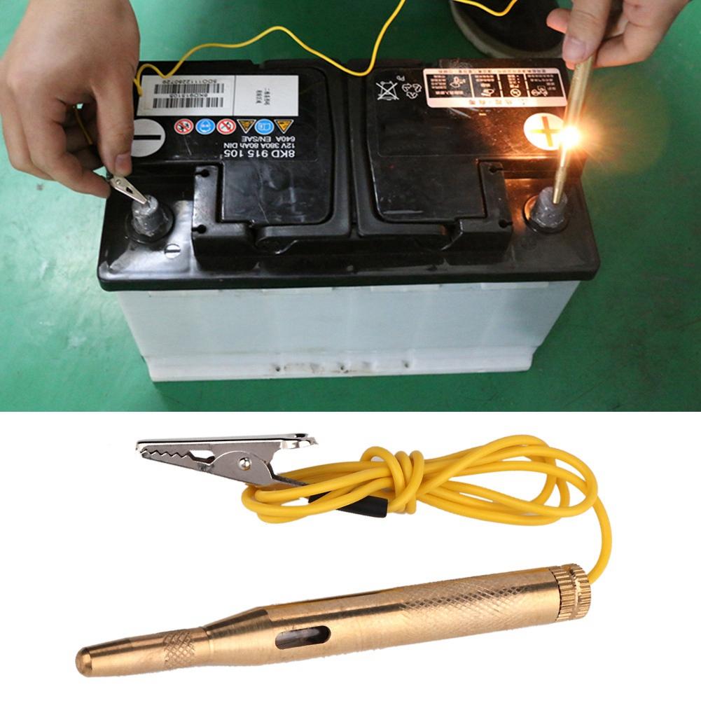 6 12V Car Circuit Tester Test Pencil Electrometric Pencil Diagnostic Tool