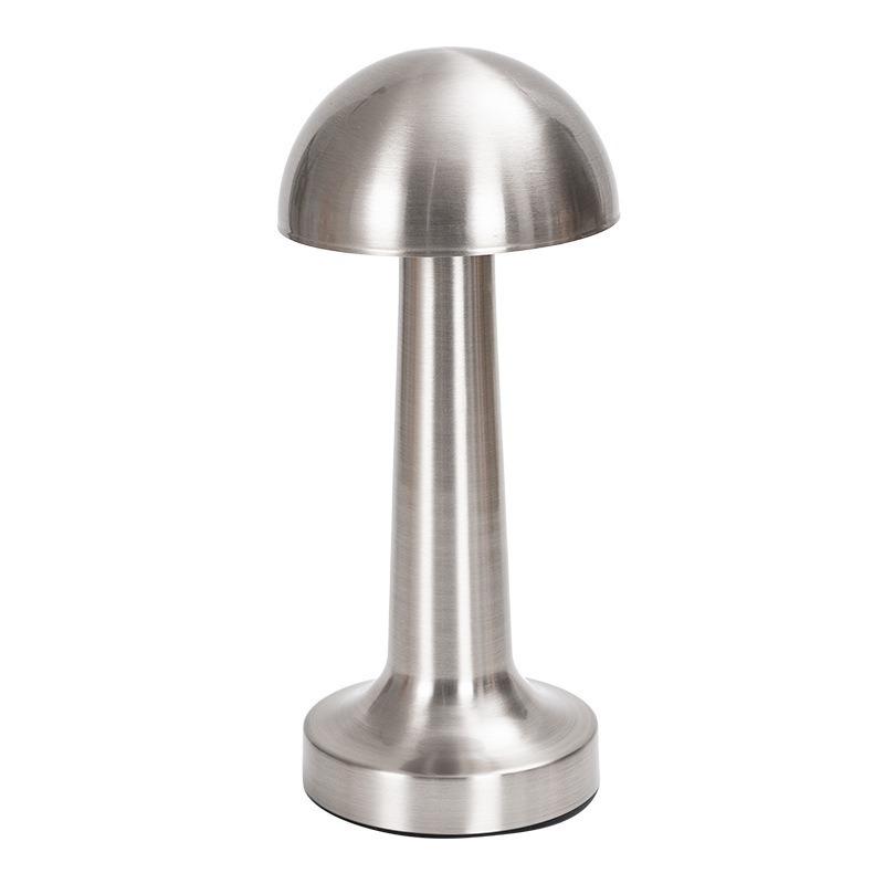 Rechargeable Table Lamp Metal Touch Decor for Bar Coffee Table Restaurant Decoration Light Desk LED Night Lights Bedroom