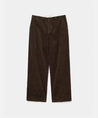 UNIFORM BRIDGE Ribstrikkede Chinos Bukser Brun