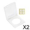 2xLight Pad Switch Cover Touch Button Protector for Computer Accessories