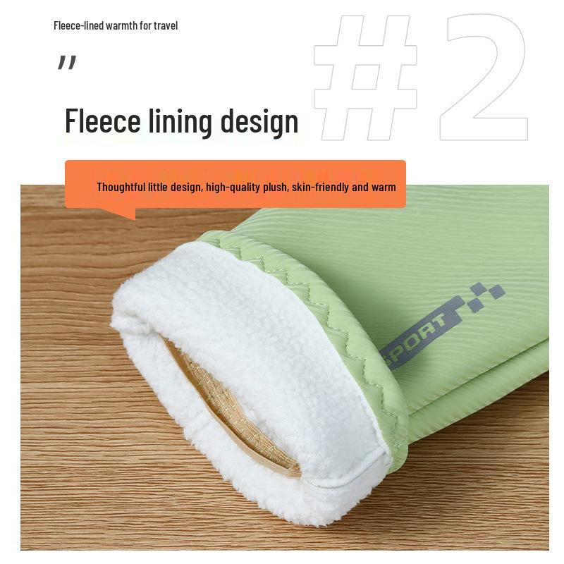 Unisex Waterproof Windproof Touchscreen Winter Gloves for Cycling, Driving, and Riding - Warm Velvet Lining for Cold Weather