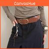 Vintage Style Brown Waist Belt For Ladies With Pu Leather And Metal Pin Closure Perfect For Daily Wear