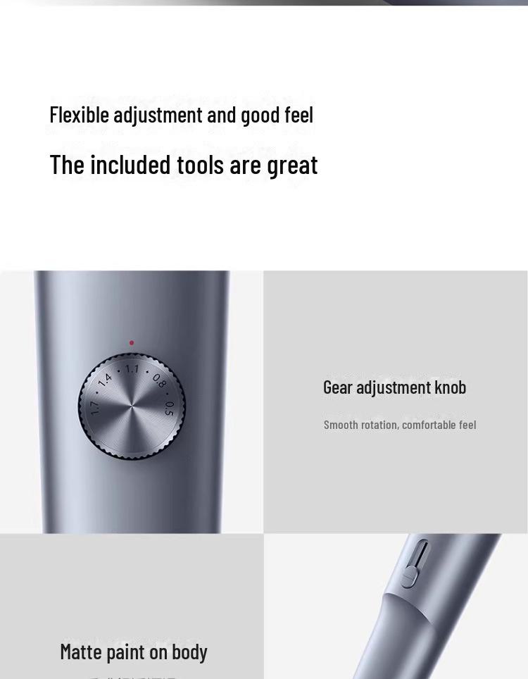 Xiaomi Hair Clipper 2: 1st Gen Electric Ceramic Blade Hair Trimmer for Home & Salon Use