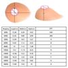 1 Pair of silicone breast surgery for role-playing, silicone breast shape crossdressing, transgender sissy queen bra set