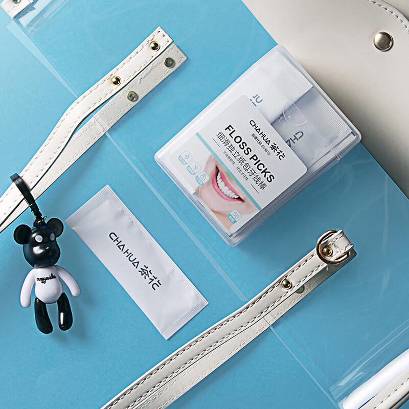 Chahua Individually Wrapped Dental Floss Picks