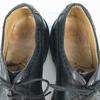 80s? Vintage Tag NUNN BUSH Long Wingtip American Brogue Black size 9.5E 27.0-27.5 Men's(USED)