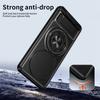 KEYSION Magnetic Phone Case for IQOO Z10 5G Slide Camera Protection Upright Kickstand 360° Ring Shockproof Cover for IQOO Z10