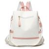 Anti-theft Backpack Female Color Contrast Large Capacity Backpack Casual Ladies Fashion Bag