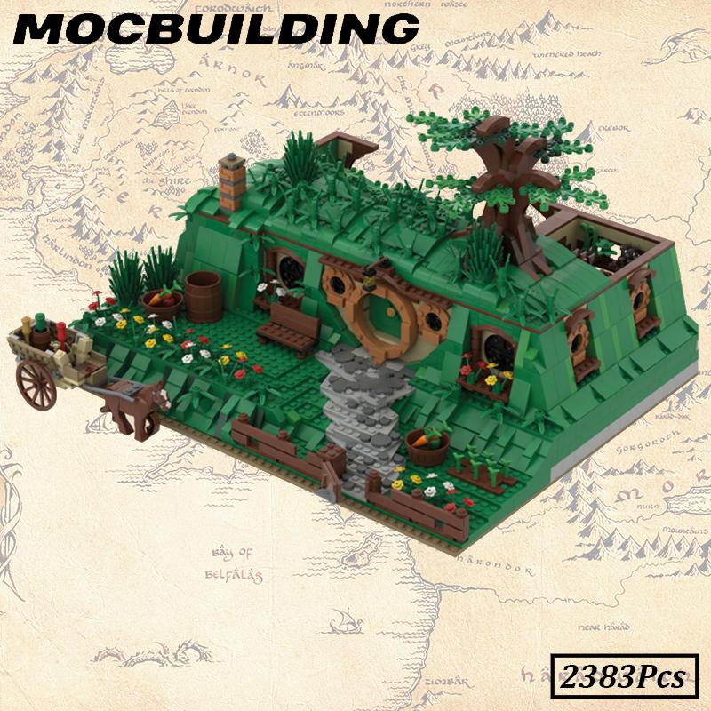Middle-Earth Moc Building Blocks Scene Rings Building Kits Display Construction Christmas Present Birthday Gift