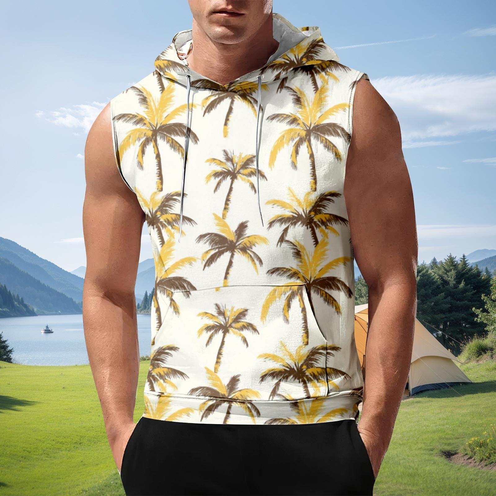 

Мускулистая мужская спортивная повседневная майка на бретелях, летняя однотонная мужская рубашка для фитнеса S золотой