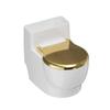 Luxury Wall-Mounted Toilet Ashtray with Lid and Anti-Fly Design for Bathrooms and Living Rooms
