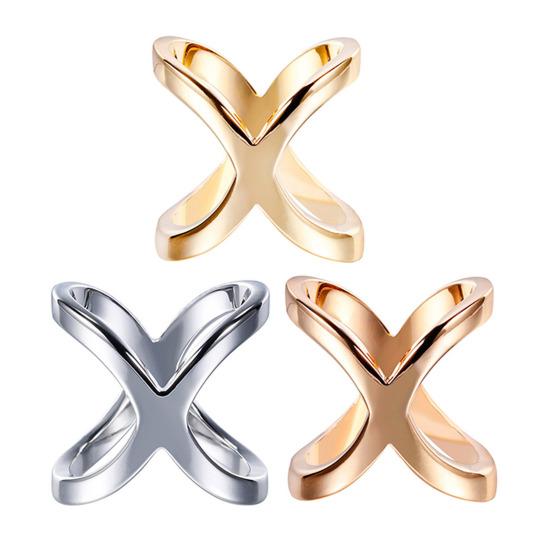 Scarf Button X-Type Design Compact Size Versatile Alloy Scarf Clasp Scarves Brooches Clothes Scarf Fastener Outfit Accessory