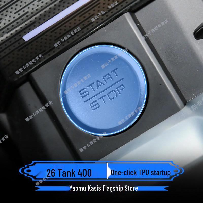 Compatible with 26 Tank 400/hi4t Models, Instrument Navigation Screen Film and Center Console Protection Sticker.
