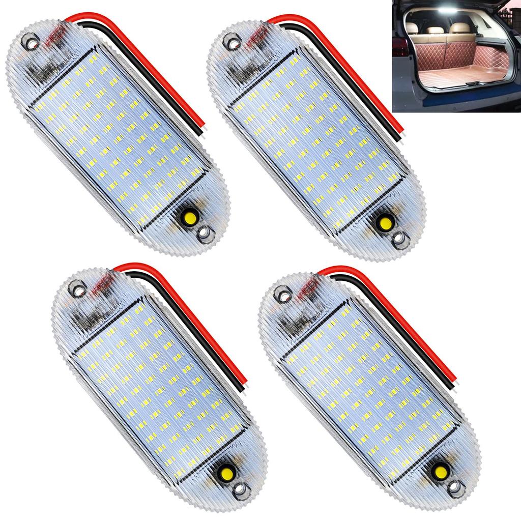 Kazuki Room Lamp, LED, White, Car Lighting, DC12-80V, Interior Light, Cargo Light, 2835SMD, 55