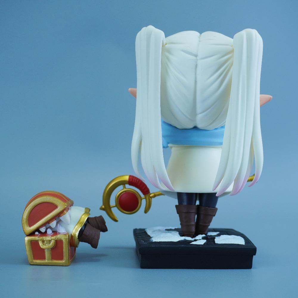 17,5 cm/6,89 cala Anime Beyond Journey's End Figurka Frieren Figurki Akcji Statua PVC Ozdoba na Biurko Model Kolekcjonerski Zabawki Prezenty