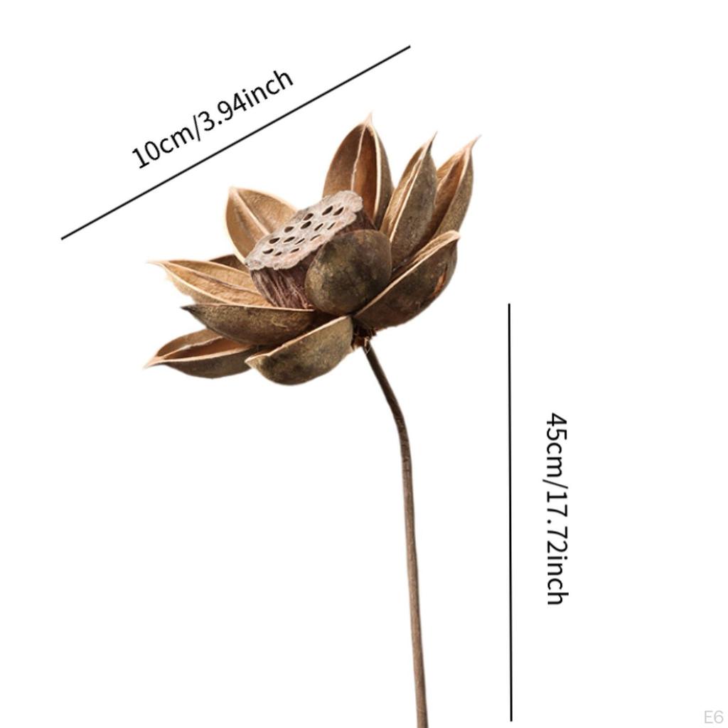 Dried Flower Arrangement In Vase, DIY Centerpiece for Bedroom and Party Settings