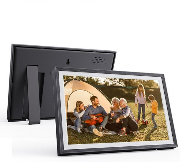 Новая облачная фоторамка Uhale 10.1  с ультратонкими рамками, WiFi, автоповорот (альбомная/портретная ориентация), IPS-сенсорный экран, 32 ГБ памяти