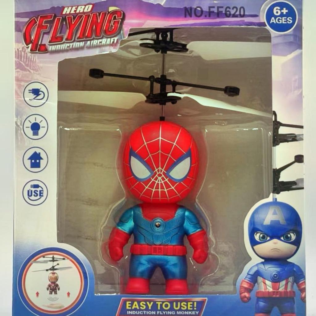 Intelligent Gesture-Controlled Induction Helicopter Toy for Kids