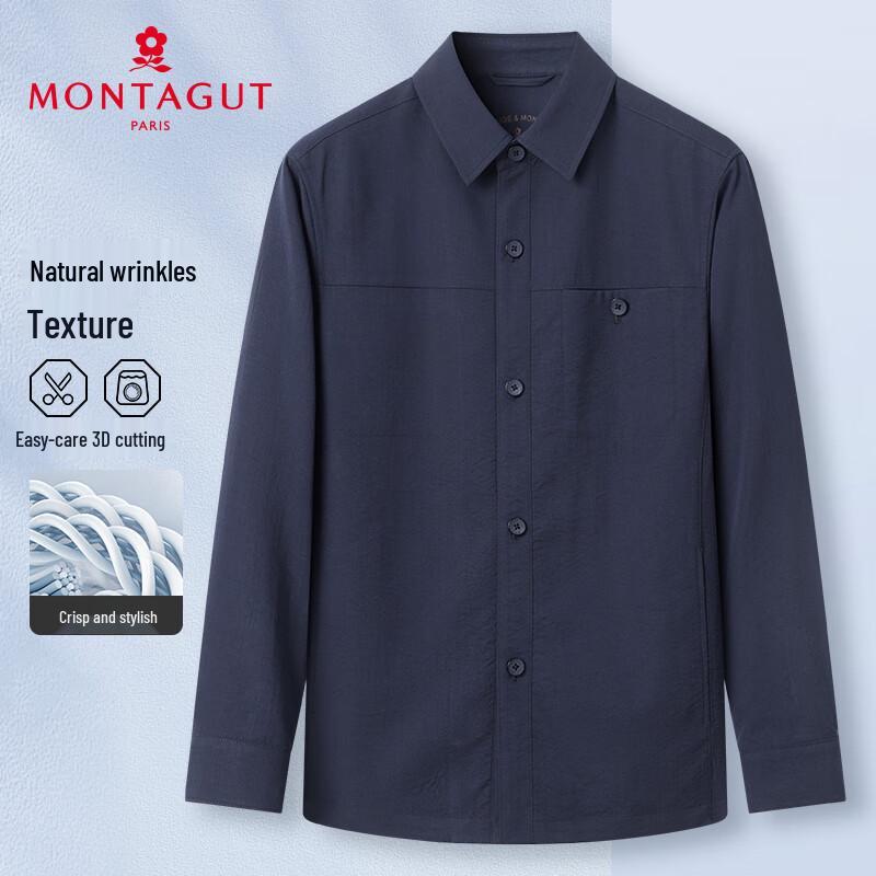 

MONTAGUT Men s Business Casual Lapel Jacket 3XL (EU 56)