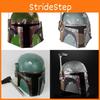 Boba Fett Helmet Latex Prop For Halloween Cosplay And Party Costume