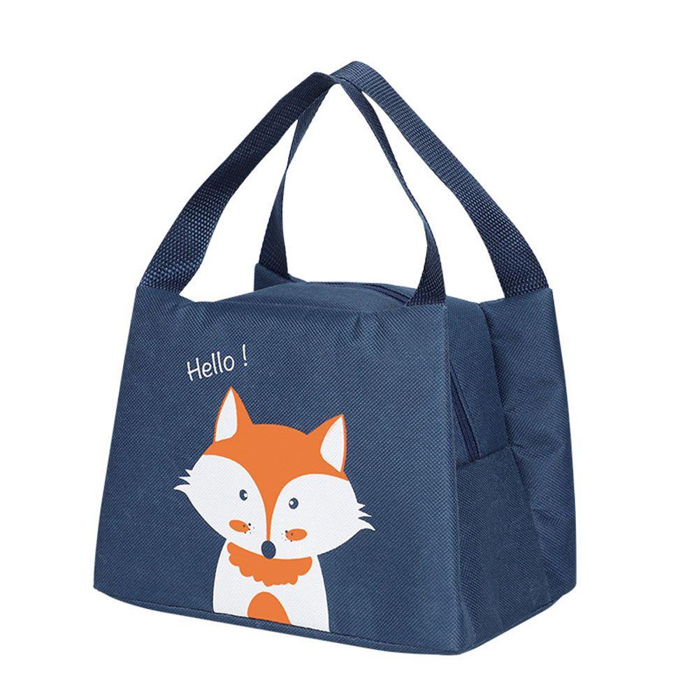 Kids Students Cute Cartoon Waterproof Picnic Box Portable Lunch Bag Thermal Insulated Large Capacity Cooler Bag