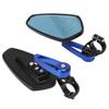 Pair Motorcycle Rear View Mirrors Handlebar End Mounted Replacement for Suzuki B King GSF1250 GSF600 Street Bike