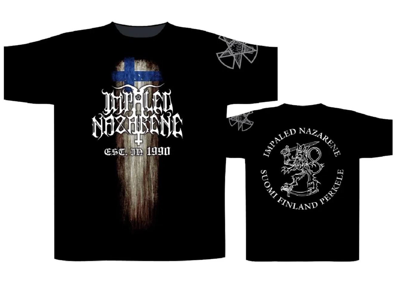 IMPALED NAZARENE Suomi Finland Perkele T-Shirt S