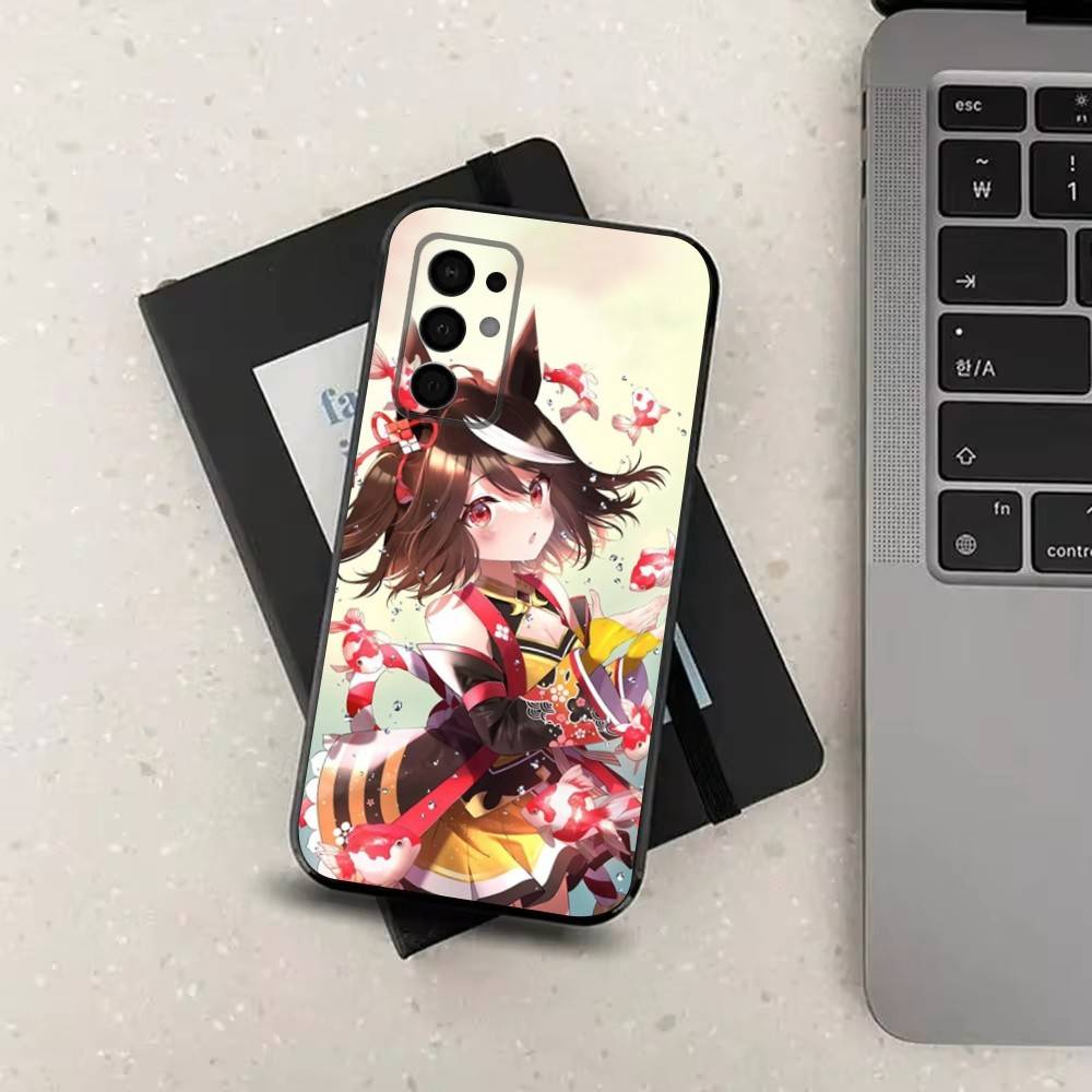 Hot U-Umas Musume Game Phone Case For Samsung Galaxy A91,A80,A73,A72 ,A71,A53A52,A32 ,A31A22,A21s,A20,Black Cover