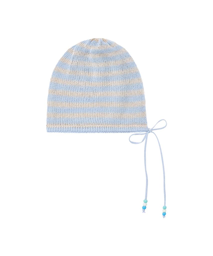VIDEO JOCKEY Knit Beaded Beanie [Blue]