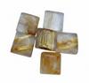 Natural Golden Rutile Cabochons - Square Shape Gemstones AAA+ Quality