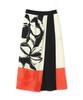 [ADORE] Skirt (Color Overlay Print)  Women's  531-5220720 060Yellow