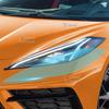 Car Anti-collision Headlight Mirror Film TPU Transparent Protective Original Stickers For Corvette C8 -
