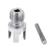 3Pcs Heavy-Duty Pvc/Plastic Pipe Threading Tool Kit 1/2" 3/4" 1" Male & Female Threads For Pvc Ppr Mpp Pipes