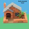 Little Bricklayer DIY Cement House Building Blocks - Educational Toy for Children