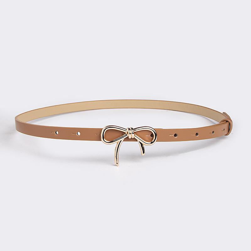 Fashionable Animal Element Female Belt With Metal Buckle For Daily Use