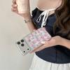 Korean Cute 3D Melody Sanrio Phone Case For iPhone 17 Pro 16 15 14 Pro Max Cover with Pendant Shockproof Cartoon Protective Case