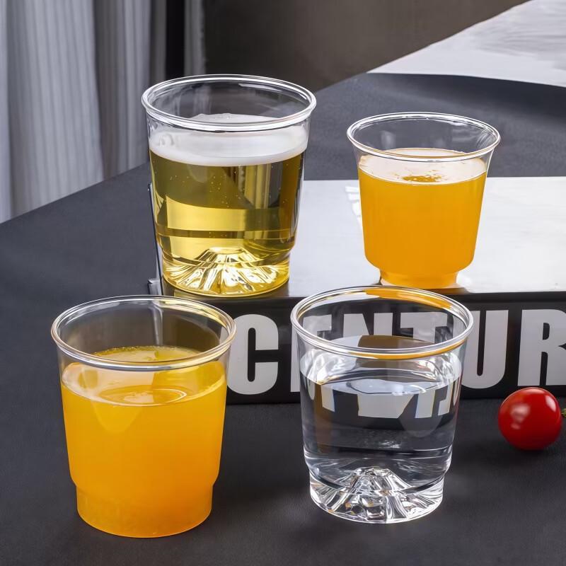 Transparent Disposable Tasting & Serving Cups