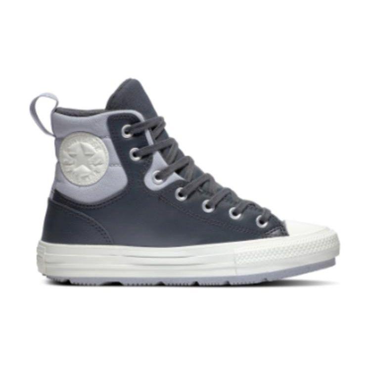 Converse Chuck Taylor All Star Berkshire Boot Durable Shock Absorption High Top Canvas Shoes Unisex Sneakers Gray A01331C