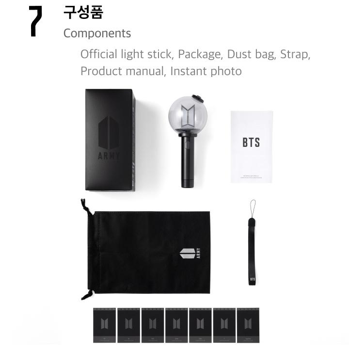 BTS Bastão de Luz Oficial Versão 4, Oficial, Original, Autêntico, KPOP