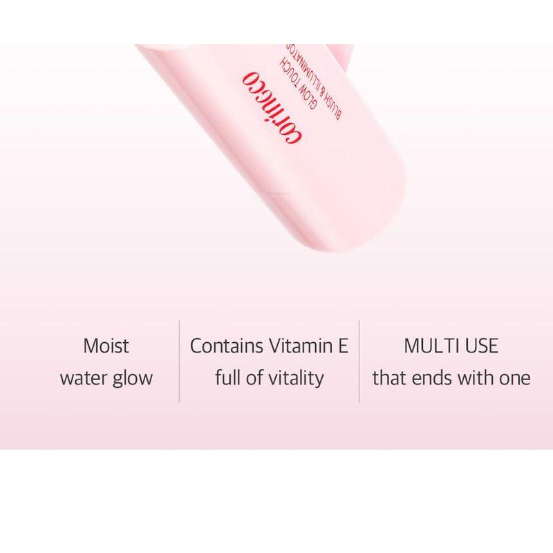 CORINGCO - Glow Touch Blush & Illuminator Stick - 2 Colors