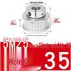 5M25T Quick-Lock Aluminum Timing Pulley with 25 Teeth